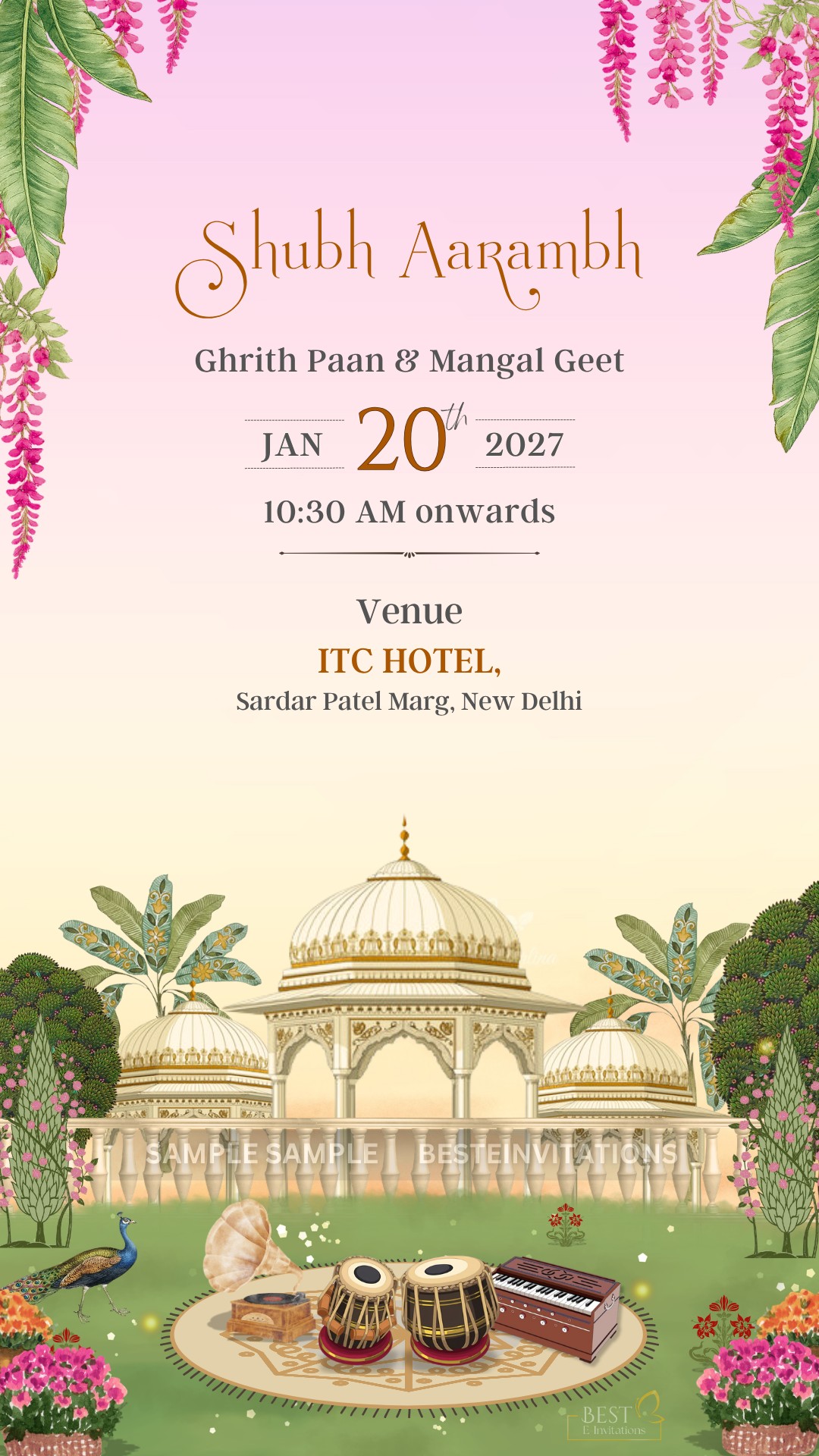 Shubh Aarambh, Ghrith Paan and Mangal Geet, 20 January 2027