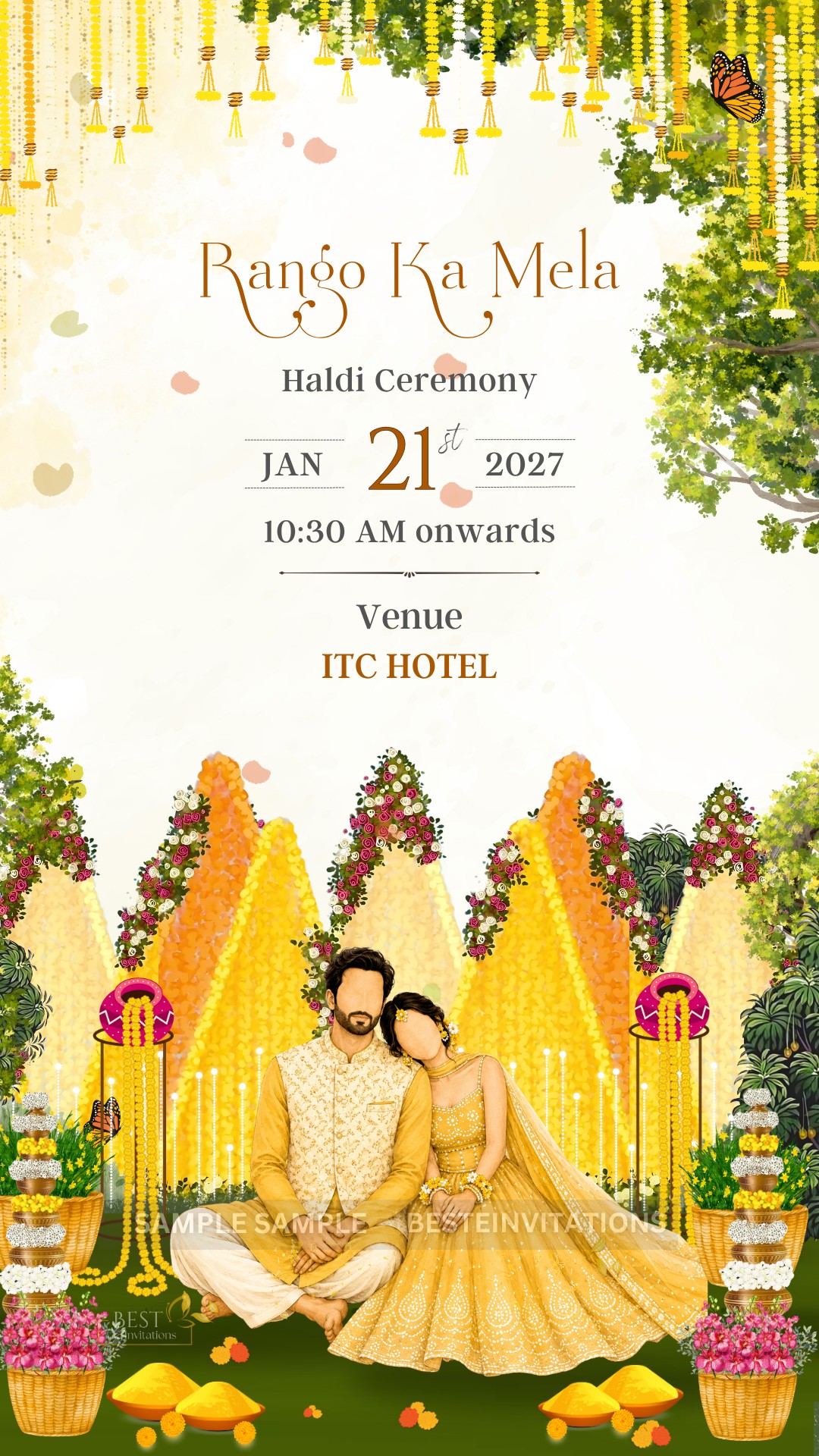 Rango Ka Mela, Haldi Ceremony, 21 January 2027